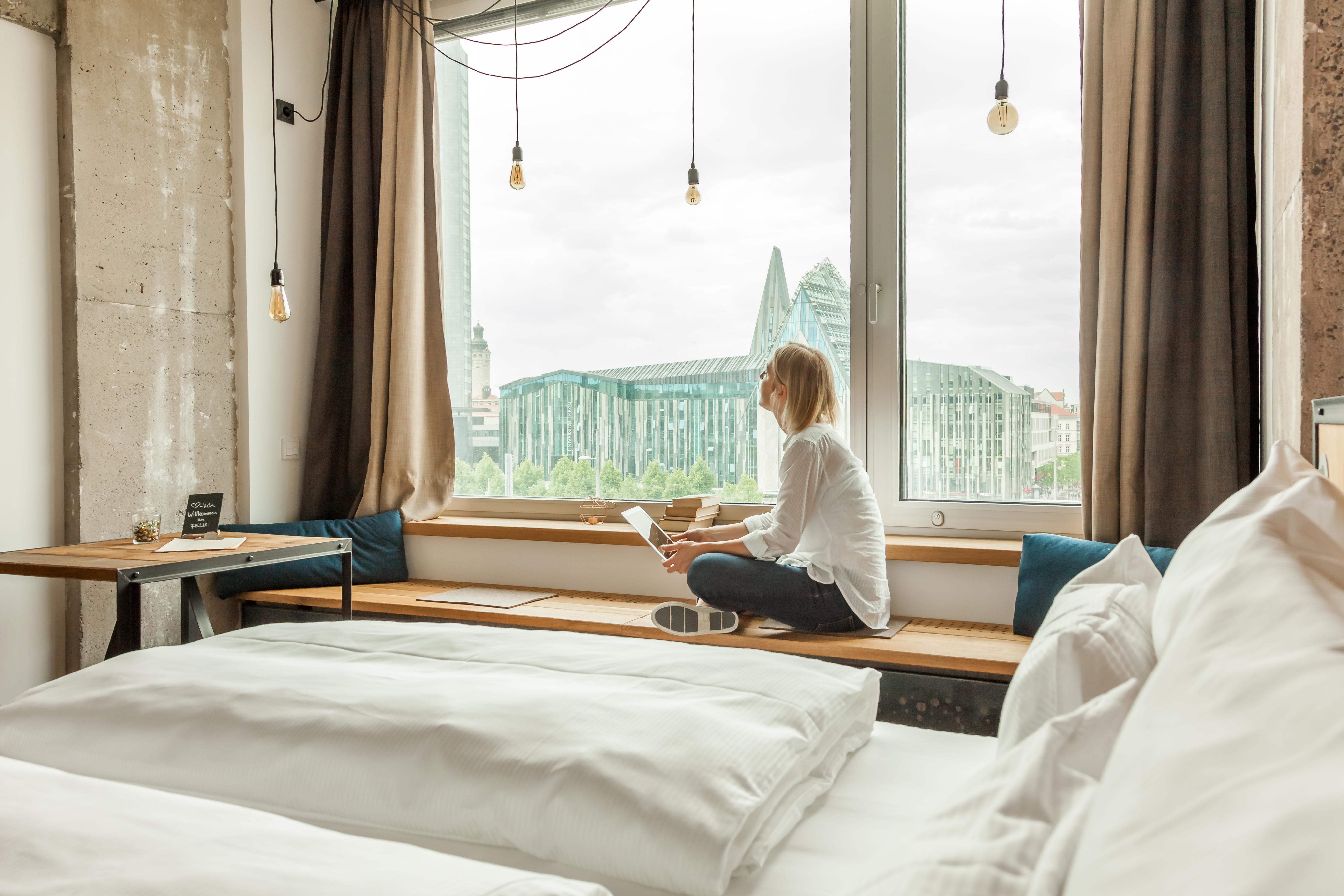 Felix Suiten Am Augustusplatz Lipsk Zewnętrze zdjęcie A room at the hotel